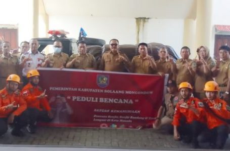 Dilepas Bupati Limi, Pemkab Bolmong Kembali Kirim Bantuan Logistik Untuk Korban Bencana di Manado