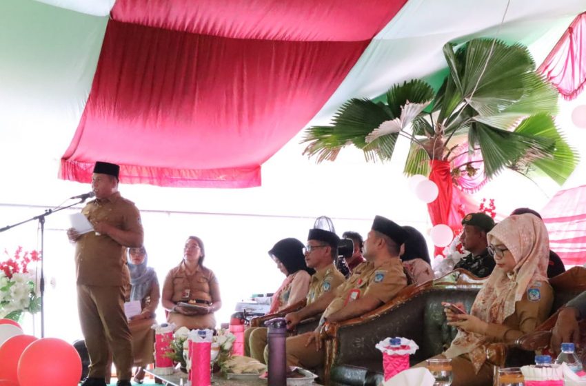  Lewat Peringatan HUT Ke-18 Kecamatan Pintim, Wabup Minta Masyarakat  Kembangkan Potensi Wilayah