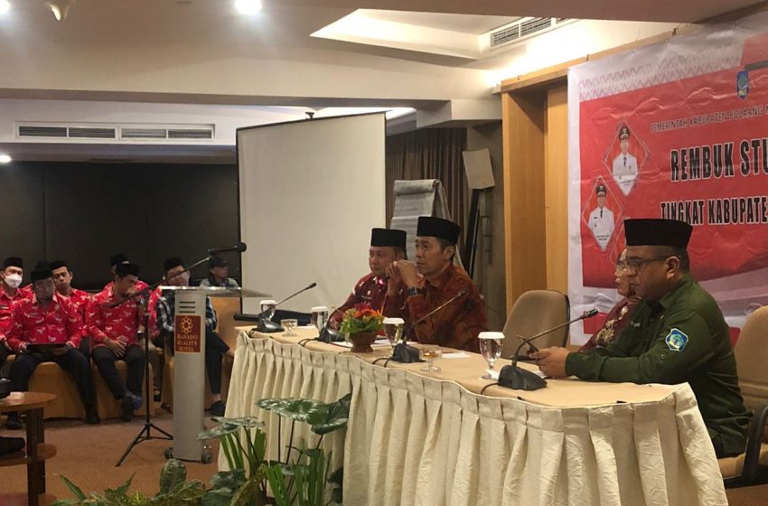  TPPS Pemkab Bolsel Gelar Rembuk Penanganan Stunting Tingkat Kabupaten di Quality Hotel