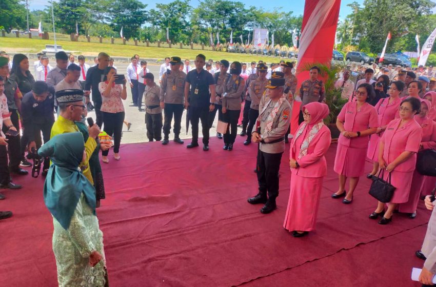  Pantau Kondisi Wilayah, Kapolda Sulut Sambangi Polres Bolsel