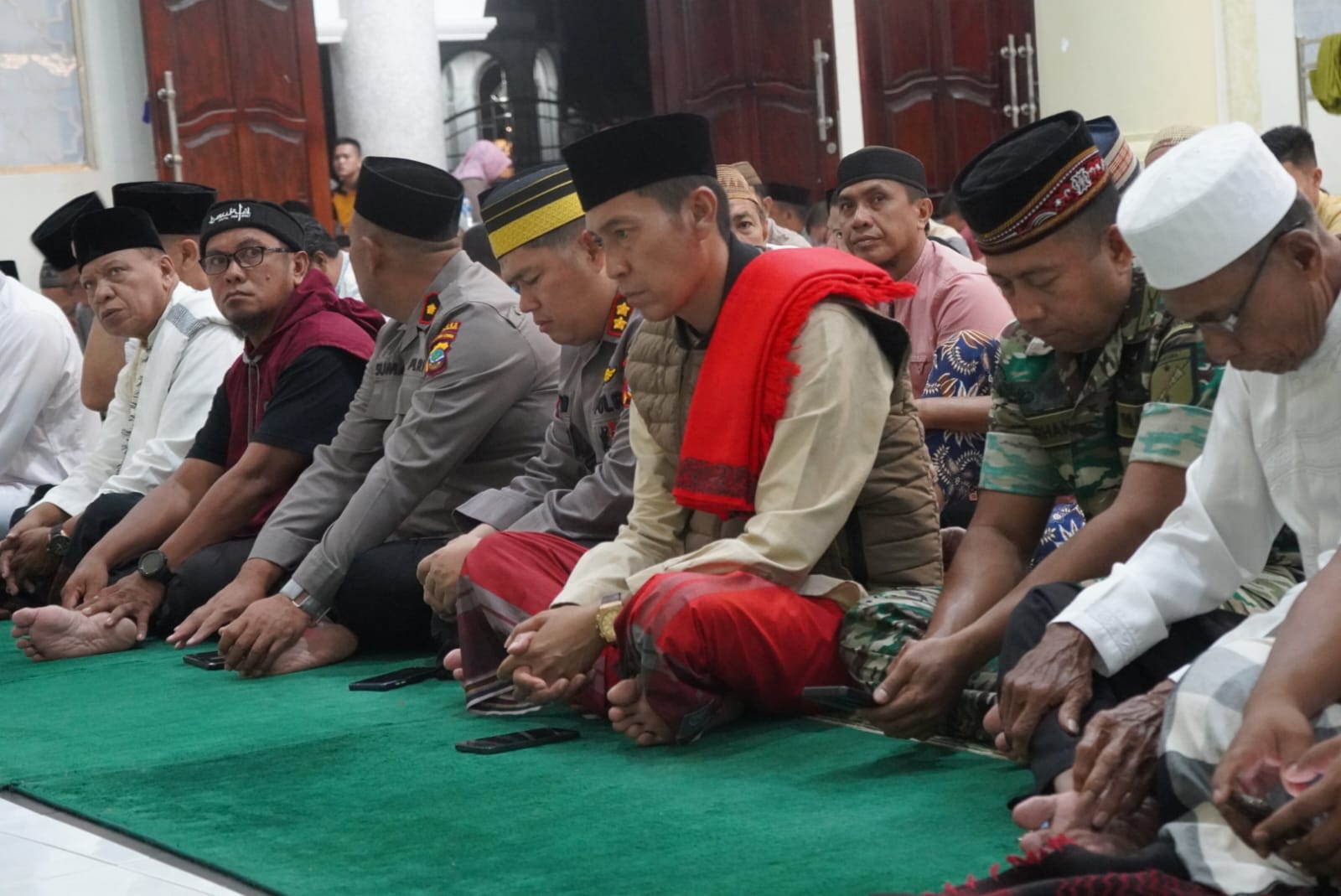 Suasana Halal Bi Halal Pemkab Bolsel.