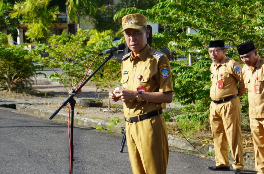  Pimpin Apel Kerja, Bupati Iskandar Tegaskan Tingkatkan Kinerja dan Tanggungjawab sebagai ASN