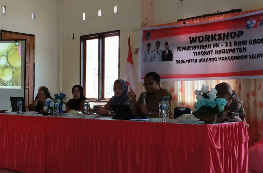  Dinas P2KBPP-PA Gelar Workshop PK-23 Untuk Deteksi Stunting Baru