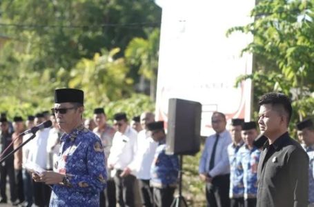 Bupati Iskandar Pimpin Apel Korpri Peringati Tiga Tahun Kepemimpinan