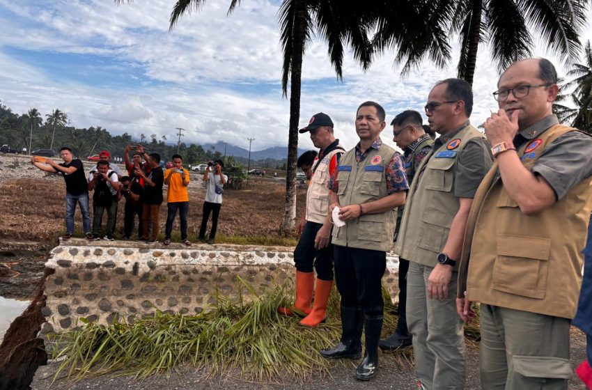  BNPB Berikan Bantuan DSP dan Logistik untuk Pemkab Bolmong