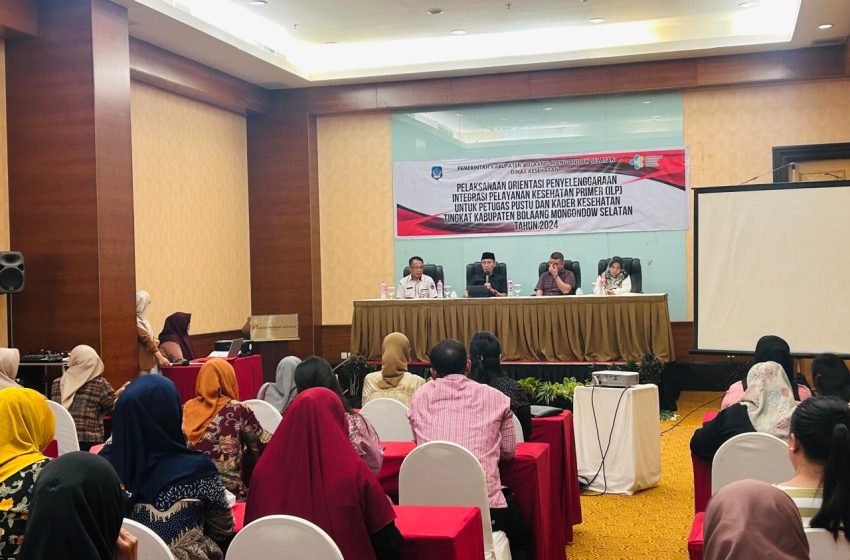  Ditutup Bupati Iskandar, Dinkes Bolsel Gelar Ajang ILP Bagi Petugas Pustu dan Tim Medis