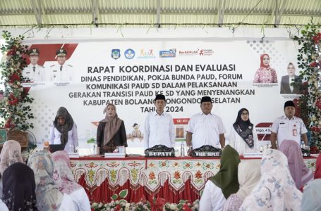 Bupati-Wabup Hadiri Rakor dan Evaluasi Pelaksanaan Transisi PAUD ke SD