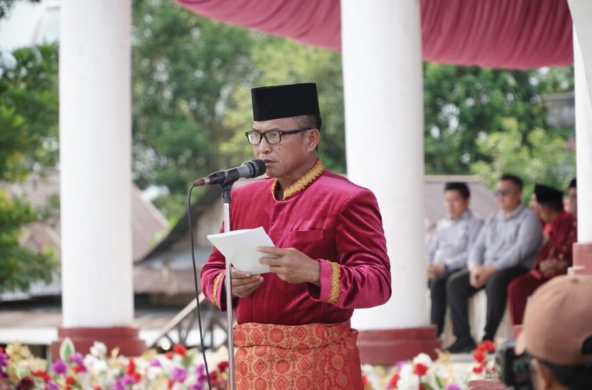  Pjs Bupati Tahlis Irup Peringatan HUT Bolaang Uki Ke-175 Tahun