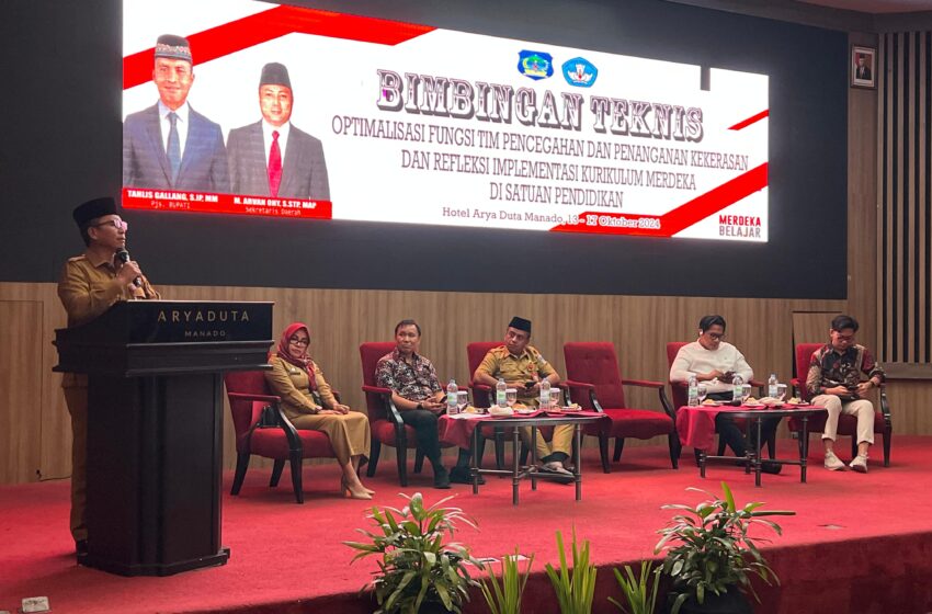  Dibuka Pjs Bupati Tahlis, Disdik Gelar Bimtek Optimalisasi TPPK