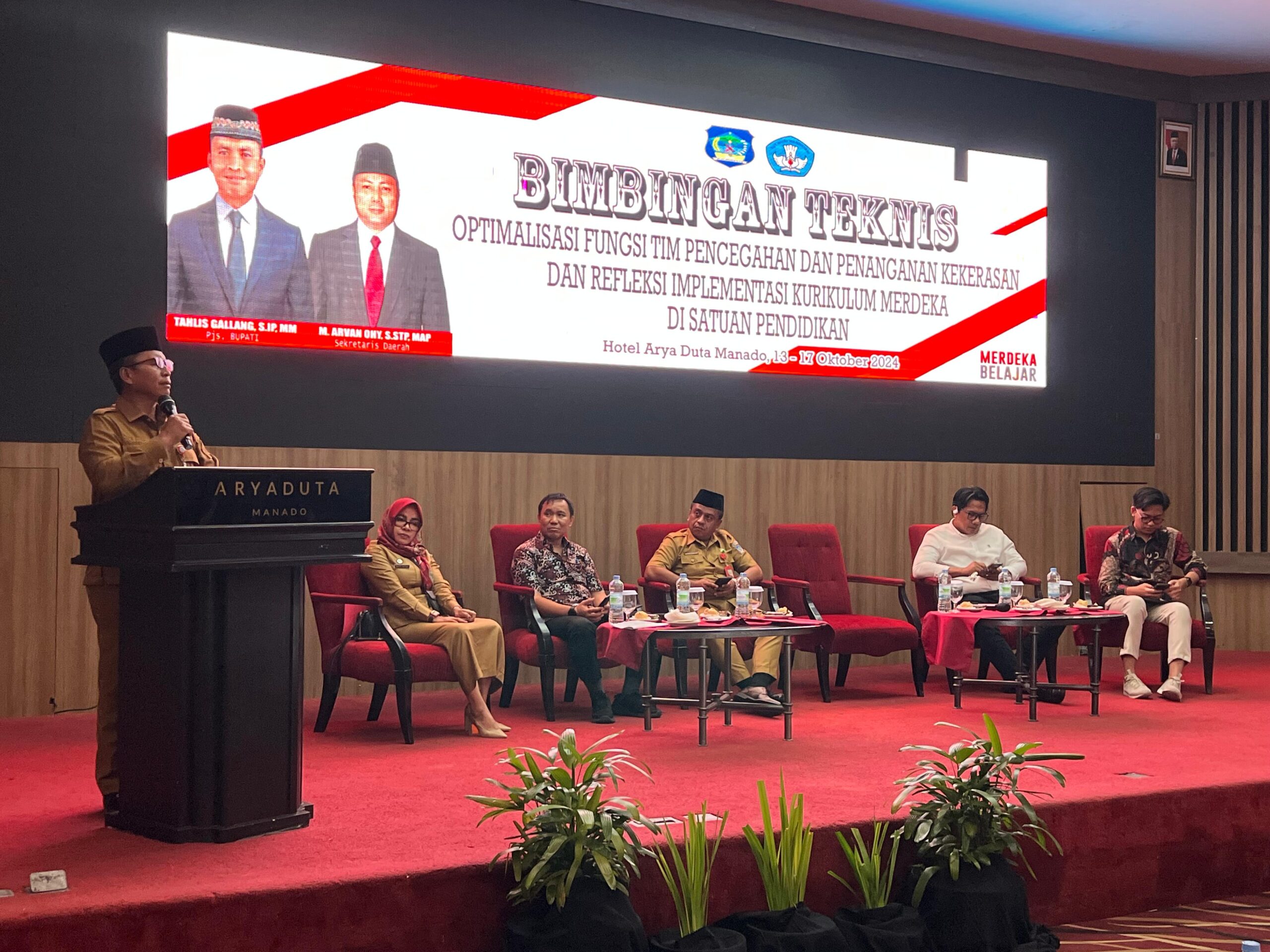 Dibuka Pjs Bupati Tahlis, Disdik Gelar Bimtek Optimalisasi TPPK