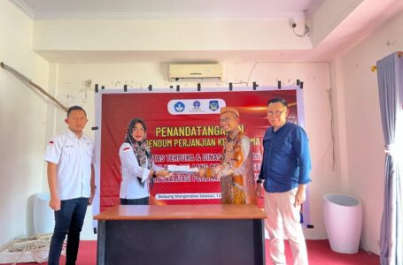 Dikbud Bolsel dan UT Gorontalo Teken MoU Peningkatan Mutu Pendidikan